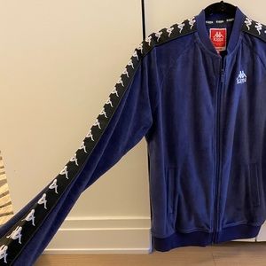 Kappa Velour Zip Up Jacket